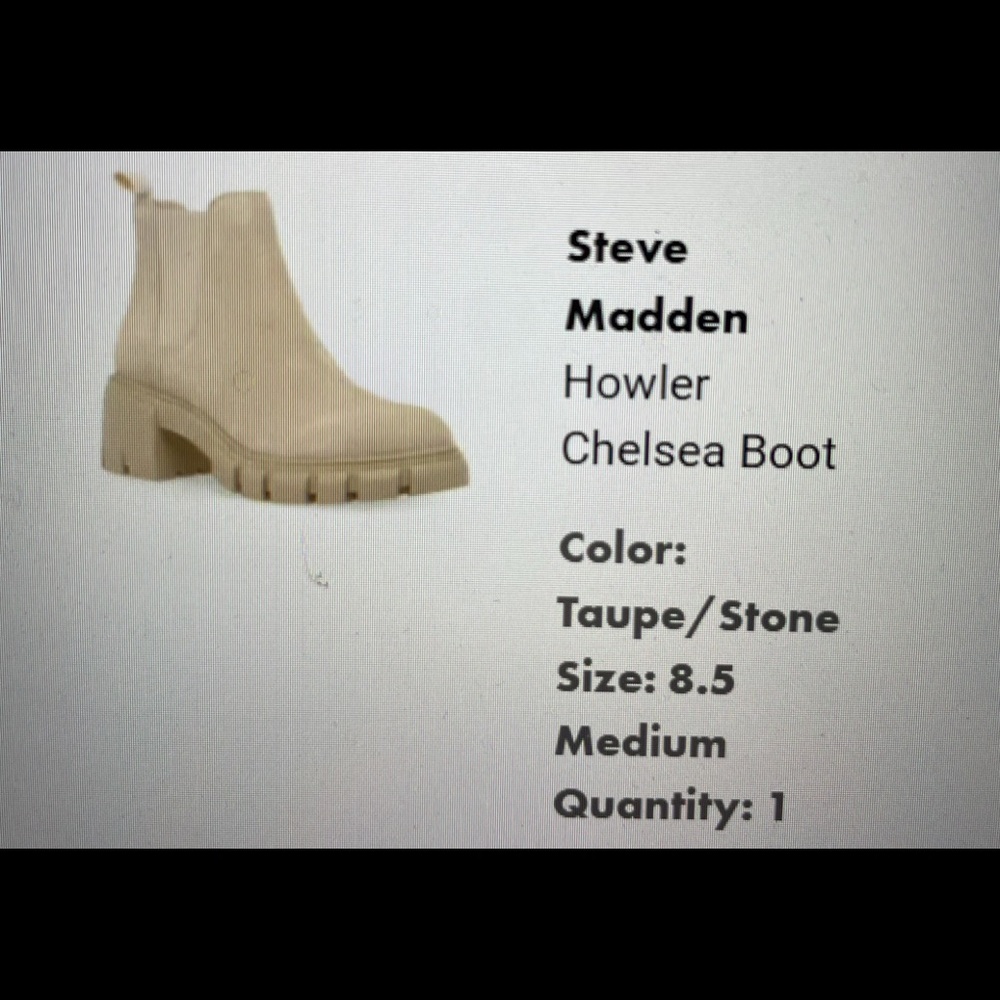 Steve Madden Howler Chelsea Boots